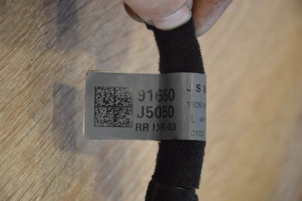 фото №7, Джгут електропроводка двері лівий задня kia stinger