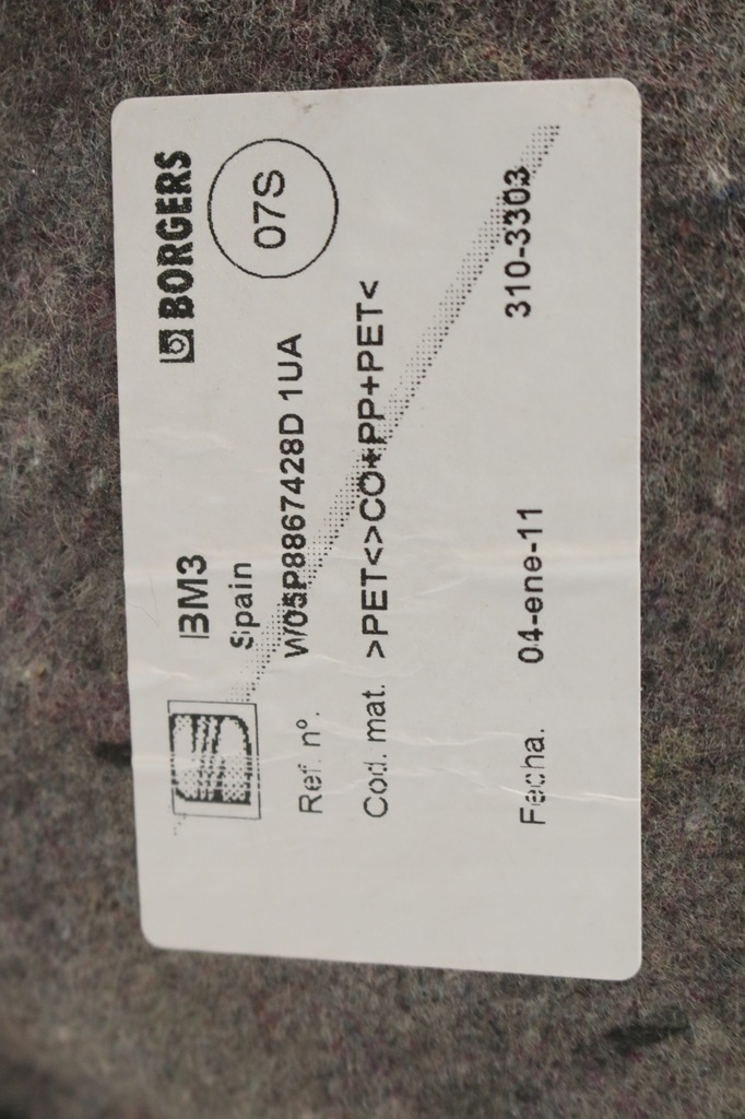 фото №8, Оббивка багажника права seat altea xl