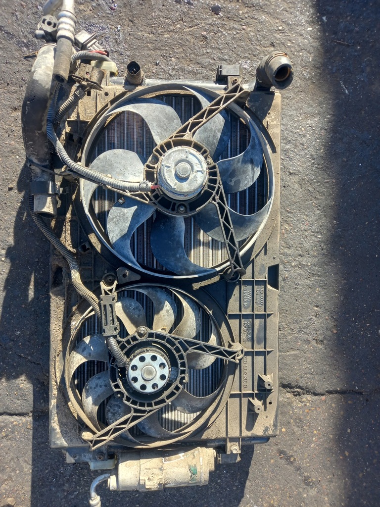 фото №5, Комплект радіатор vw bora 2.0 бензин 1j0121207m