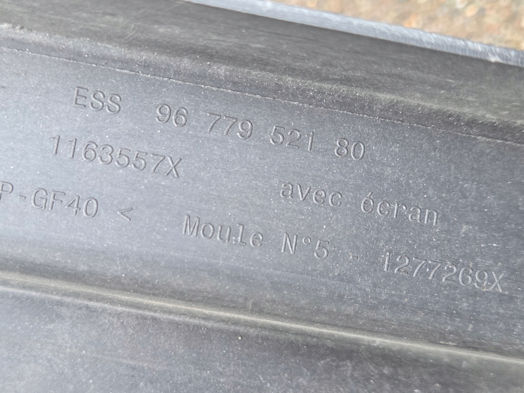 Peugeot 208 i 2008 i vti ремень передний замок радиатор вентилятор 12-2019 Оригинал