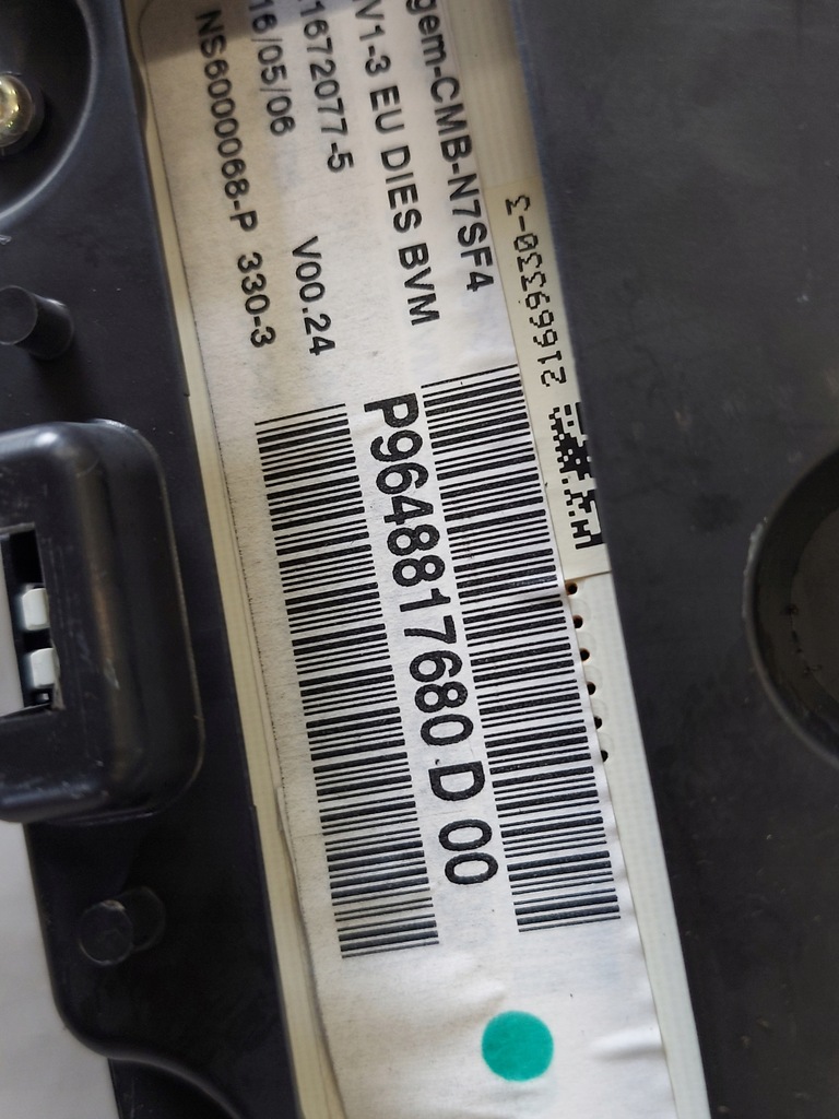 фото №12, Счетчик приборная панель xsara i lift 2.0 hdi p9648817680d