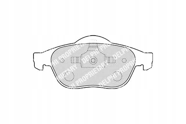 фото №1, Delphi тормозные колодки тормозные renault espace iv grand sc