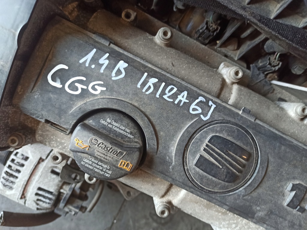 фото №13, Seat toledo 4 iv 6j 1,4b двигун голий блок двигуна код двигуна cgg