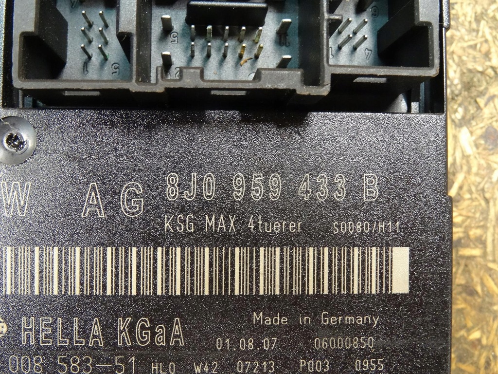 фото №12, Audi tt 8j r32 06-14 модуль комфорта 8j0959433b