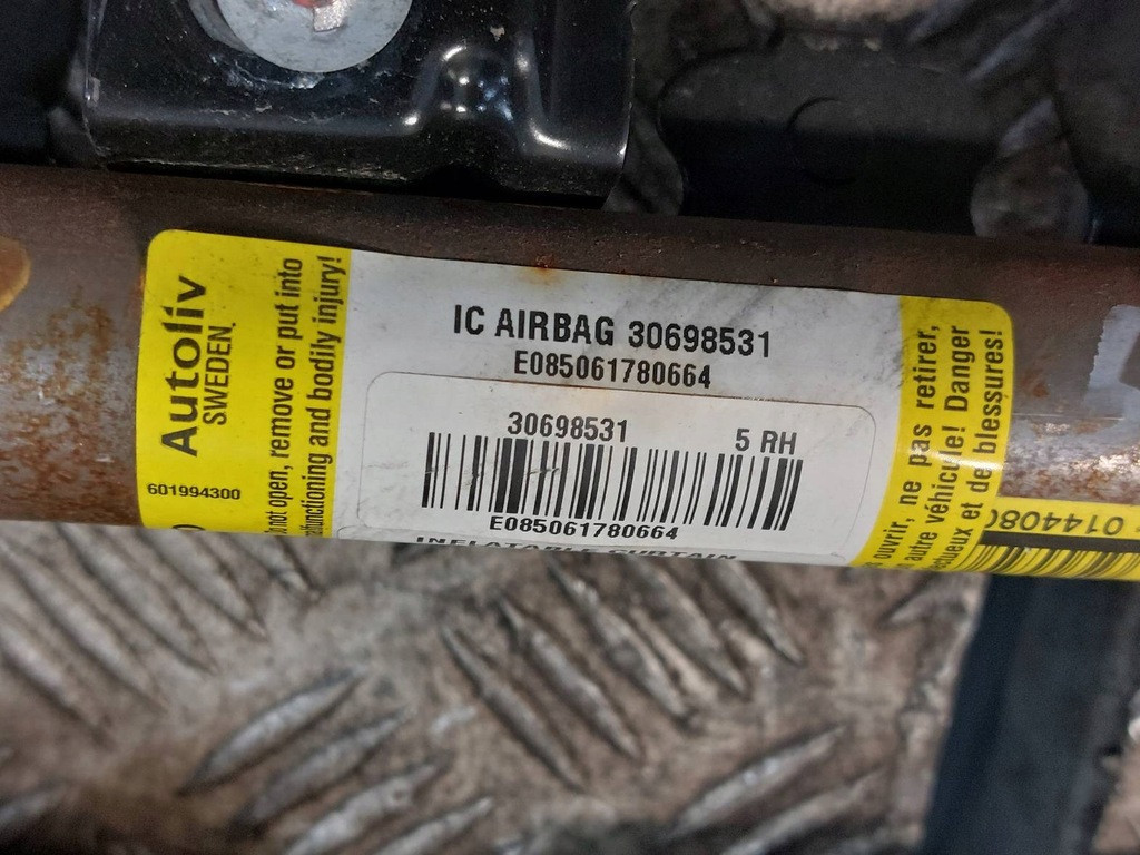 фото №10, Набор подушка безопасности postrzałowy приборная панель ремни шторки безопасности volvo xc90 i 30737501