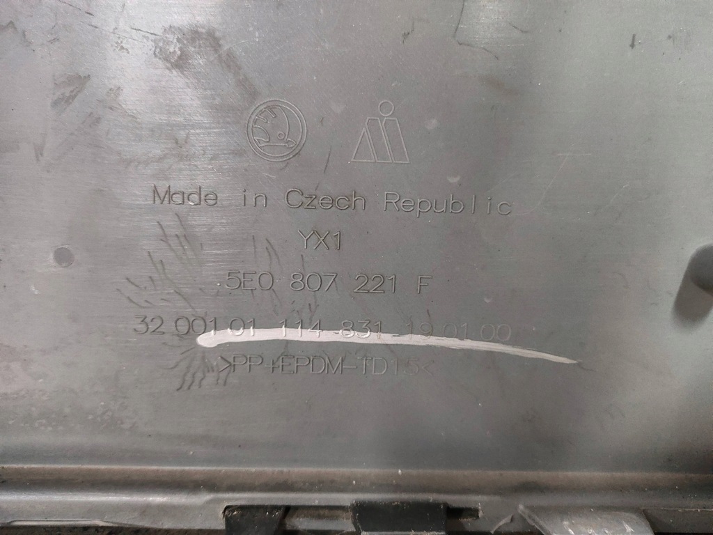 фото №15, Skoda octavia mk3 5e 2020 с передний бампер передний