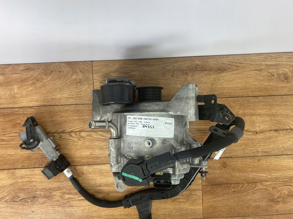 фото №6, Генератор генератор гібрид 3.6 v6 jeep chrysler dodge ram 1500 2019+