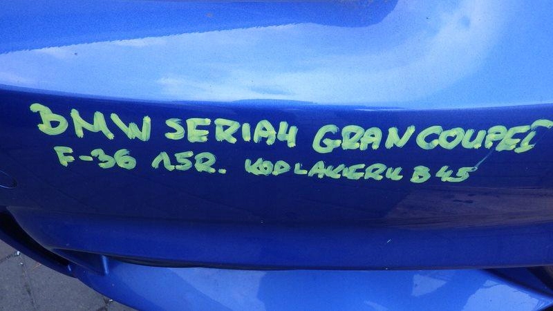 фото №16, Бампер передний перед противотуманные фары b45 bmw 4 f36 gran coupe i