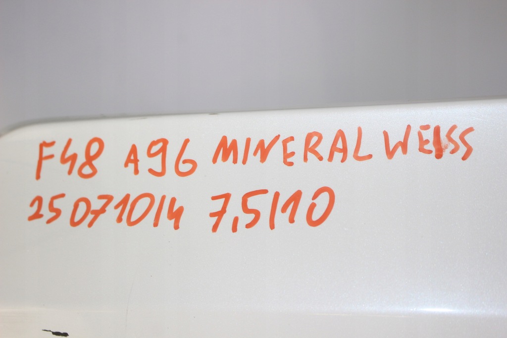 фото №11, Бампер перед bmw x1 f48 a96 mineralwaiss