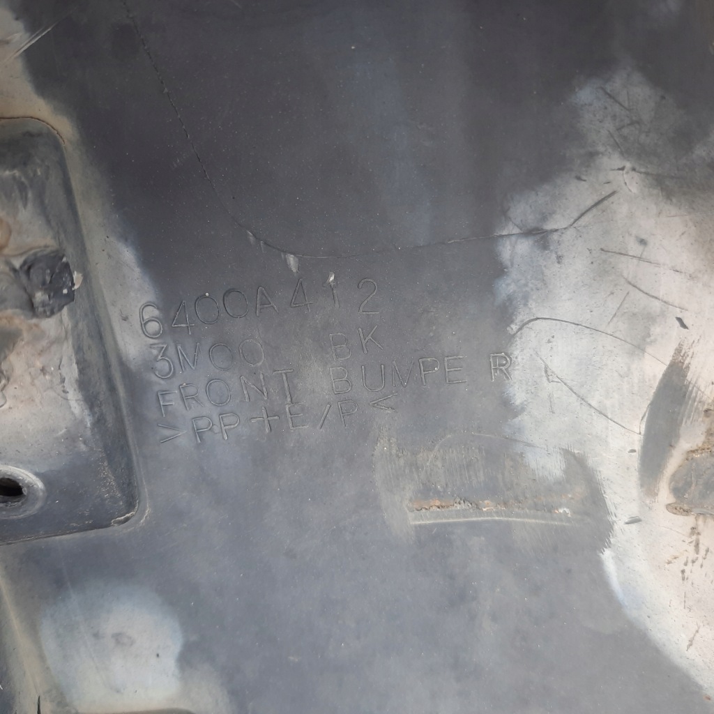 фото №15, Mitsubishi pajero 4 iv 06-11 бампер перед передній