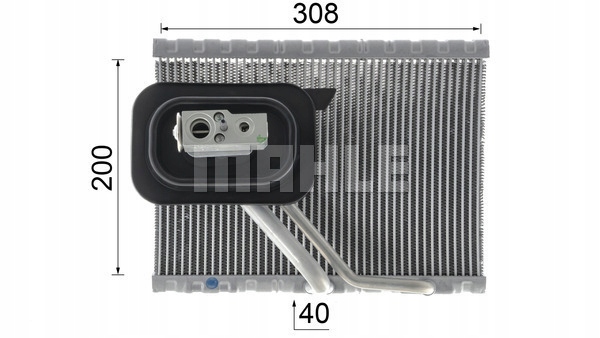 фото №13, Mahle ae 127 000p испаритель, кондиционер ae 127 000p ae 127 000p