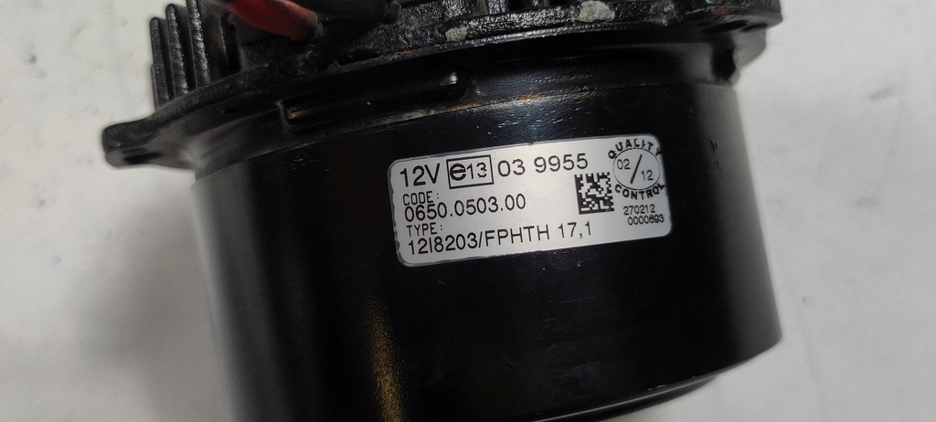 фото №6, Двигун вентилятора радіатора mclaren mp4-12c