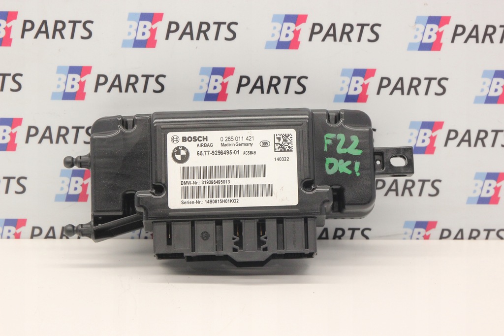 фото №1, Bmw f30 f20 f31 f34 модуль блок керування подушка безпеки ascm 9296495