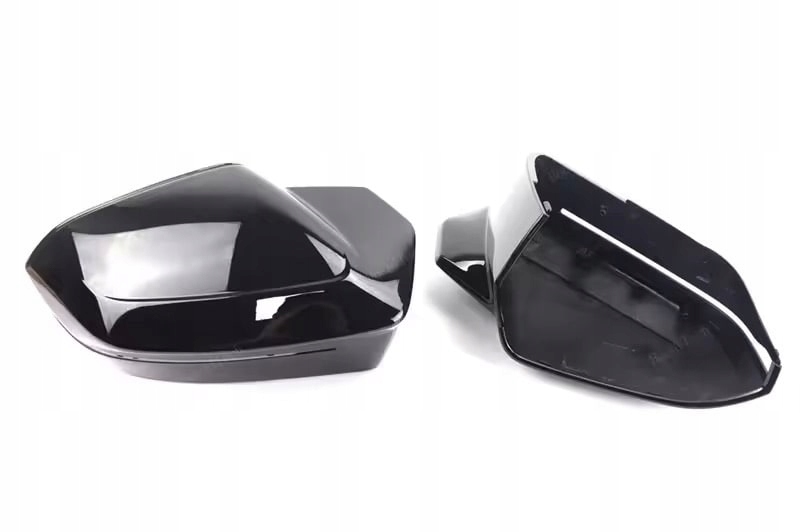 фото №8, Накладки корпус зеркал bmw 5 g60 7 i7 g70 m5 чёрный блеск m-performance