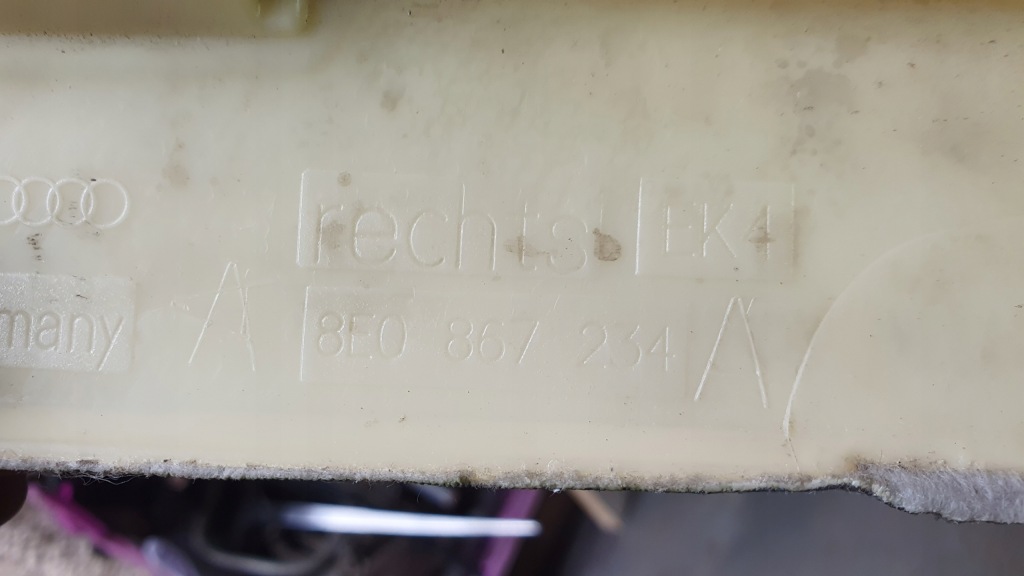 фото №4, Audi a4 b6 - захист стійка правий лівий перед