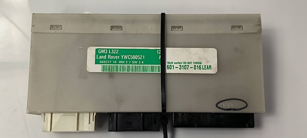 фото №1, Модуль 6013107016 света land rover range rover vogue l322