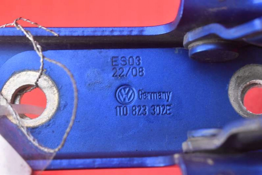 фото №7, Петля петли капот 1t0823302e 1t0832301e vw caddy 3 iii 2k 04-10