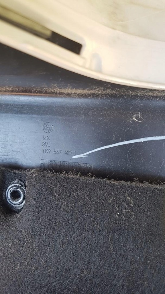 фото №8, Обшивка багажника левый vw golf v kombi 1k9867427