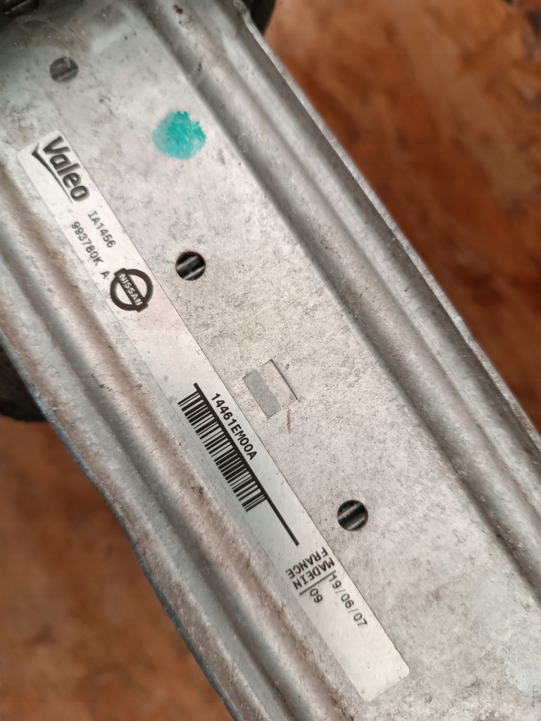 Купить Интеркулер радиатор воздуха nissan nv200 juke f15 1.5 dci 14461-em00a