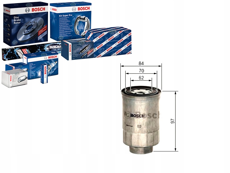 фото №1, Bosch фільтр пального 3192217400 alg2178 pp9791 ps984