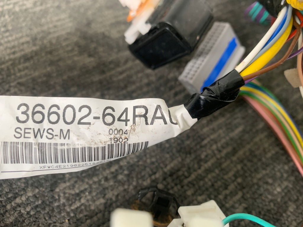 фото №10, Suzuki sx4 s-cross lift 1.0 19r джгут електропроводка панелі консолі оригінал