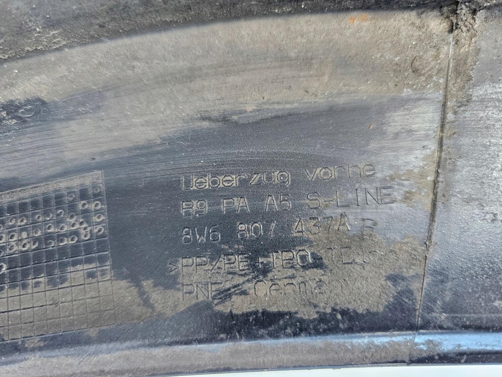 Бампер перед перед audi a5 s-line 8w 8w6 b9 рестайлінг  2019 - Київ