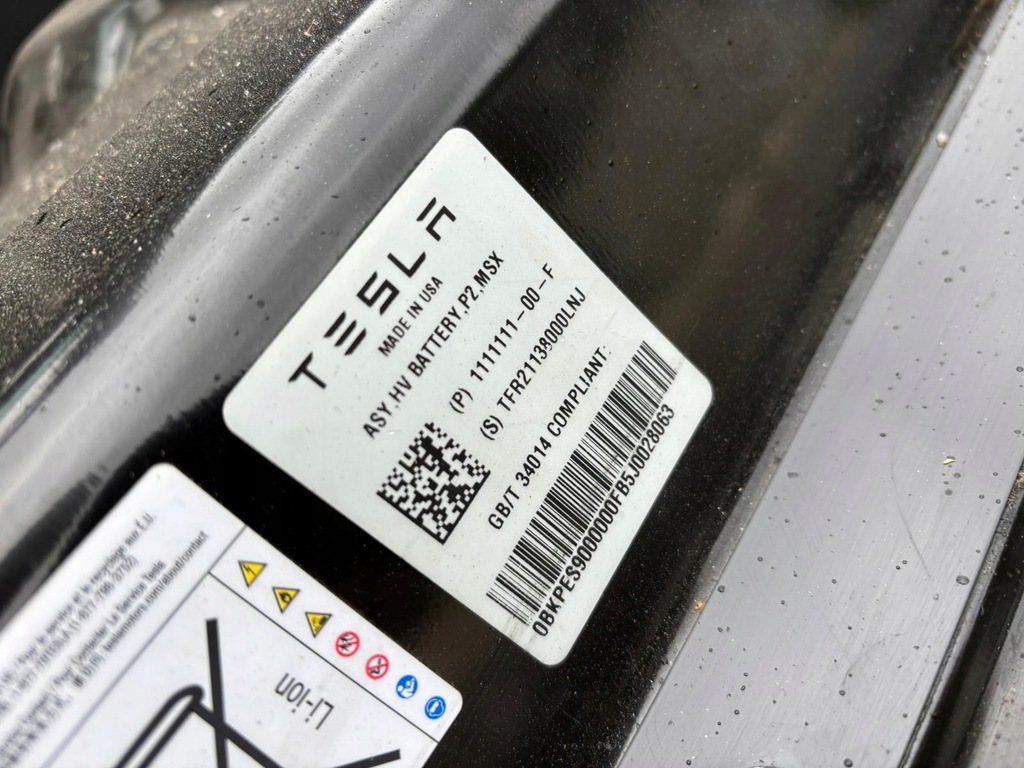 фото №5, Tesla model 3 s plaid 2021r. аккумулятор аккумулятор 1659701-00-a 1111111-00-f