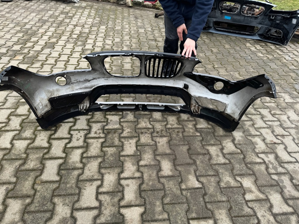 фото №7, Bmw x1 e84 lift lci бампер передний оригинальный