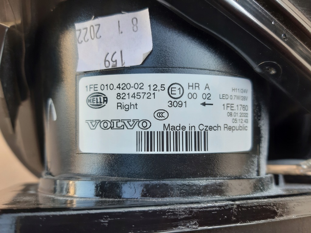 фото №9, Volvo fh4 протитуманна фара даховий led верхній правий 82145721