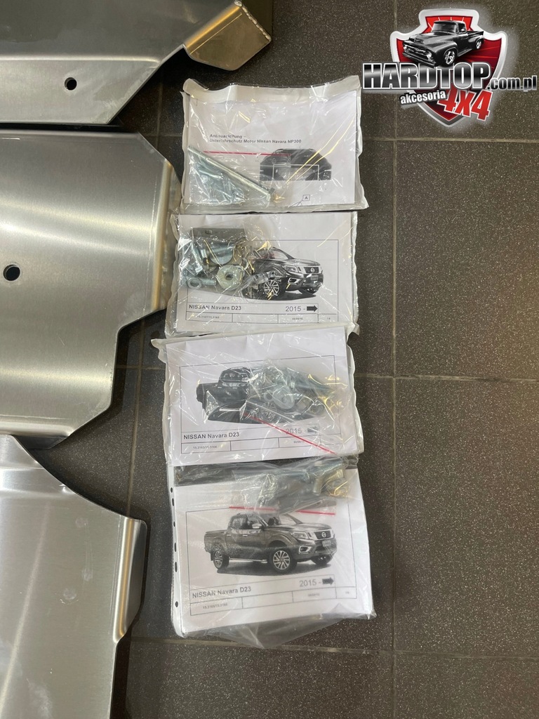 фото №7, Захист pod двигун захист двигуна aluminiowe nissan navara d23 np300