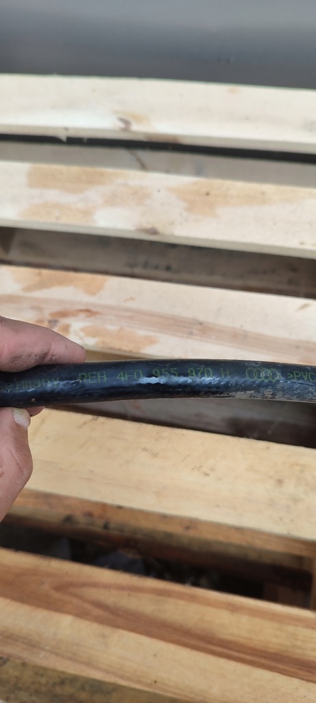 фото №11, Audi a6 c6 трубка wąż распылителя фары лампа 4f0955970h