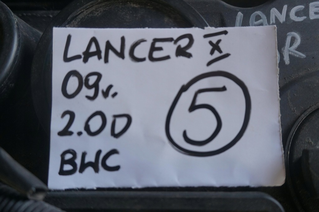 фото №10, Mitsubishi lancer viii x двигатель bwc 2.0did форсунки насос-форсунки nr.5