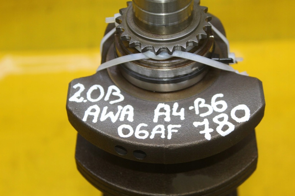 фото №11, Wał коленчатый audi a4 b6 vw touran caddy seat leon ii 2.0 b awa alt blx 06af