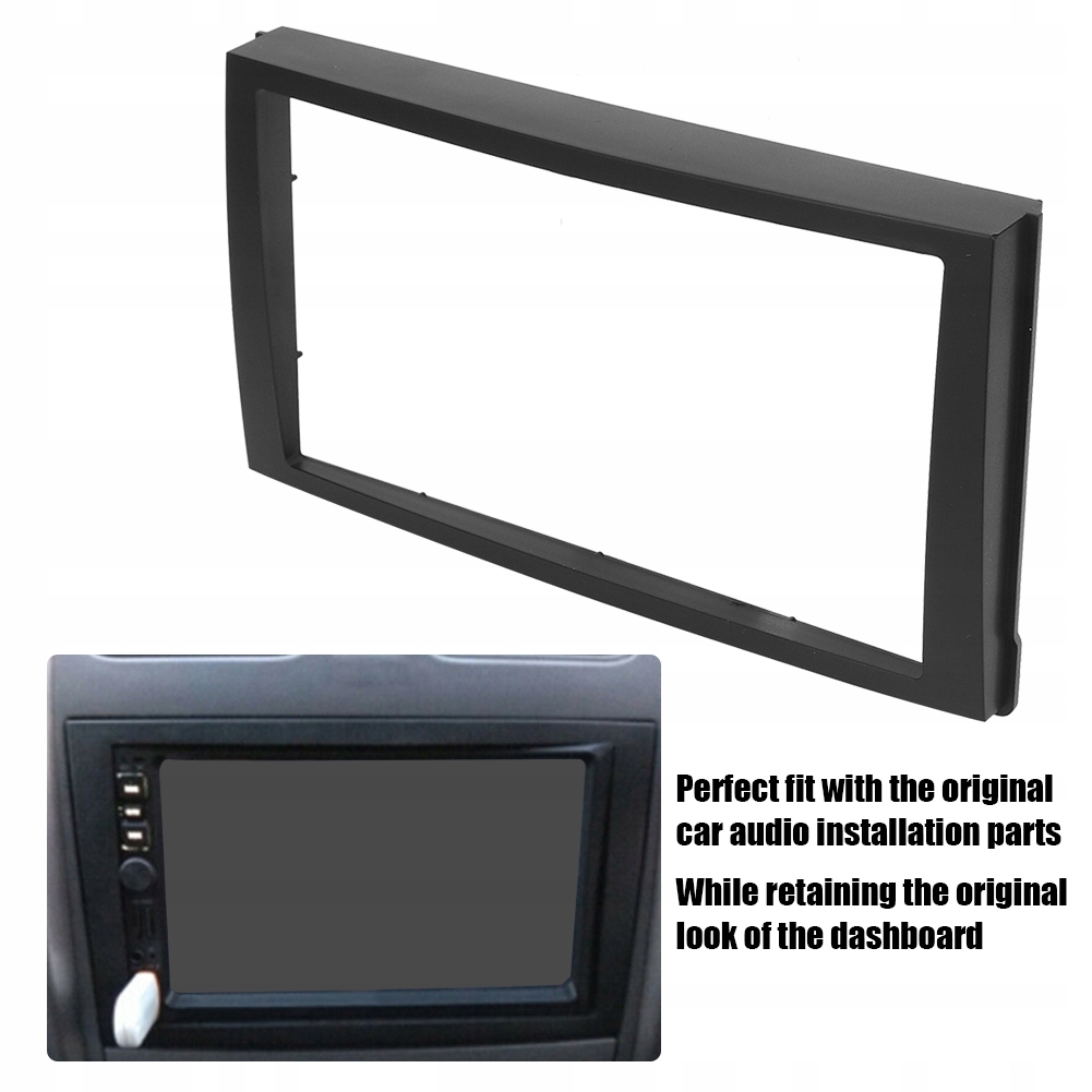 фото №8, 2 din радіо dvd з панель стерео набір ze рамка na панель приладова