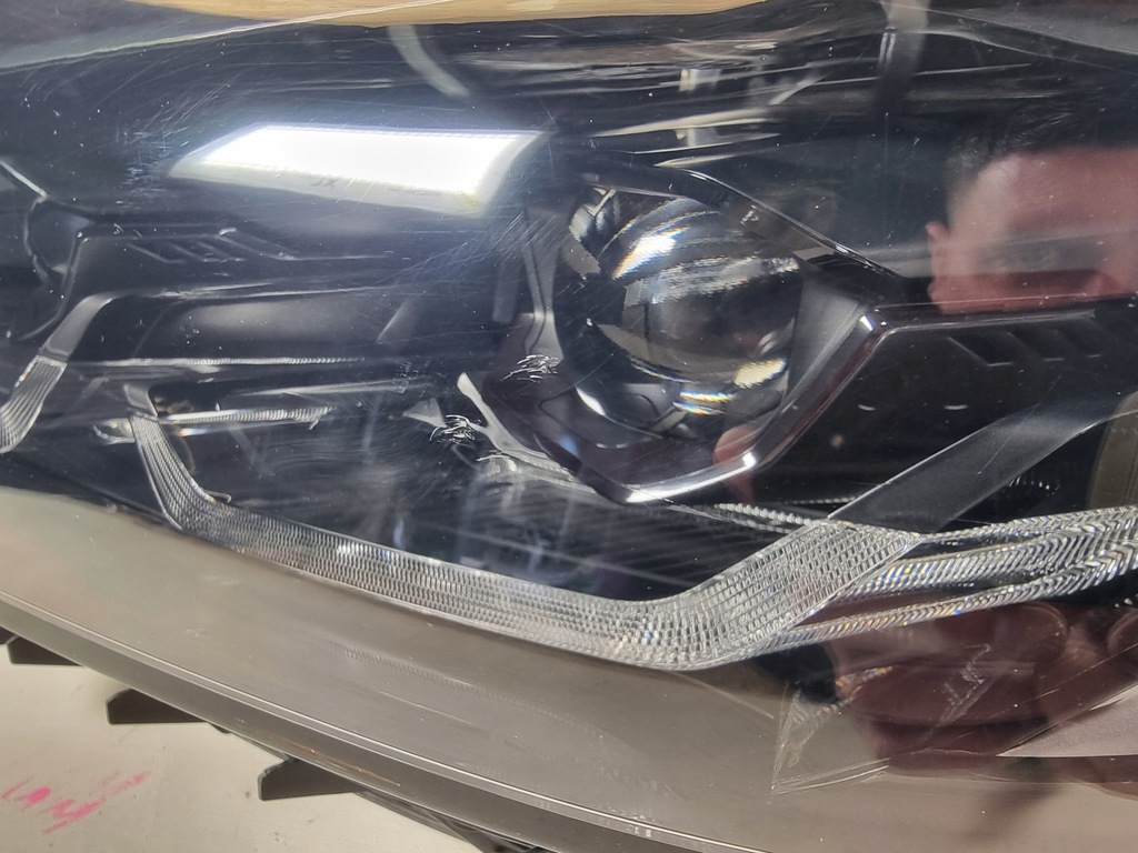 фото №7, Bmw 4 g22 g23 g26 full led shadow line лампа левая перед передняя 9505109-03