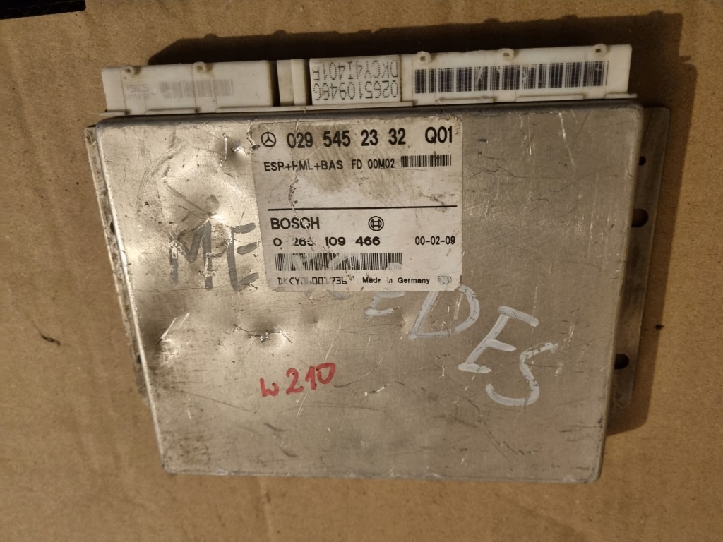 фото №1, Модуль блок керування esp mercedes w210