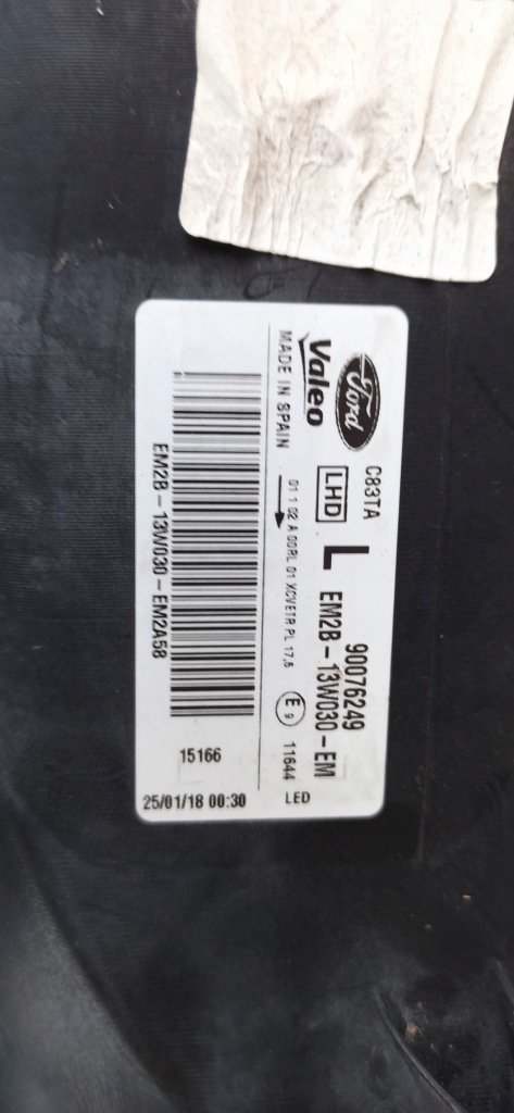 Ford galaxy s-max mk2 2014- фара лівий перед full led em2b-13w030-em європа Ціна
