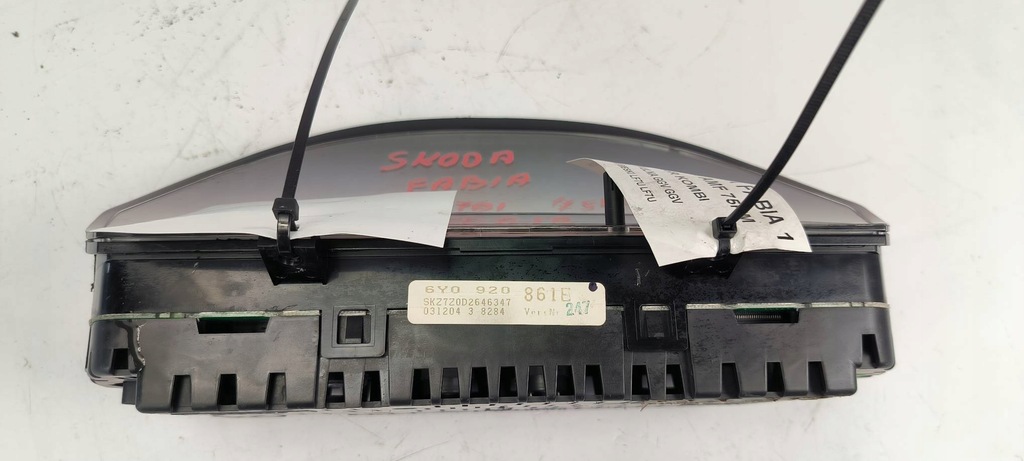 фото №9, Лічильник приладова панель 6y0920861e skoda fabia