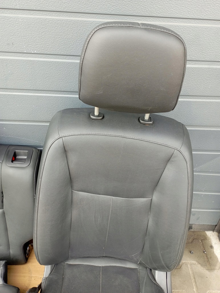 фото №8, Nissan pulsar сиденья заднее сиденье сиденья кожа подогрев комплект europa