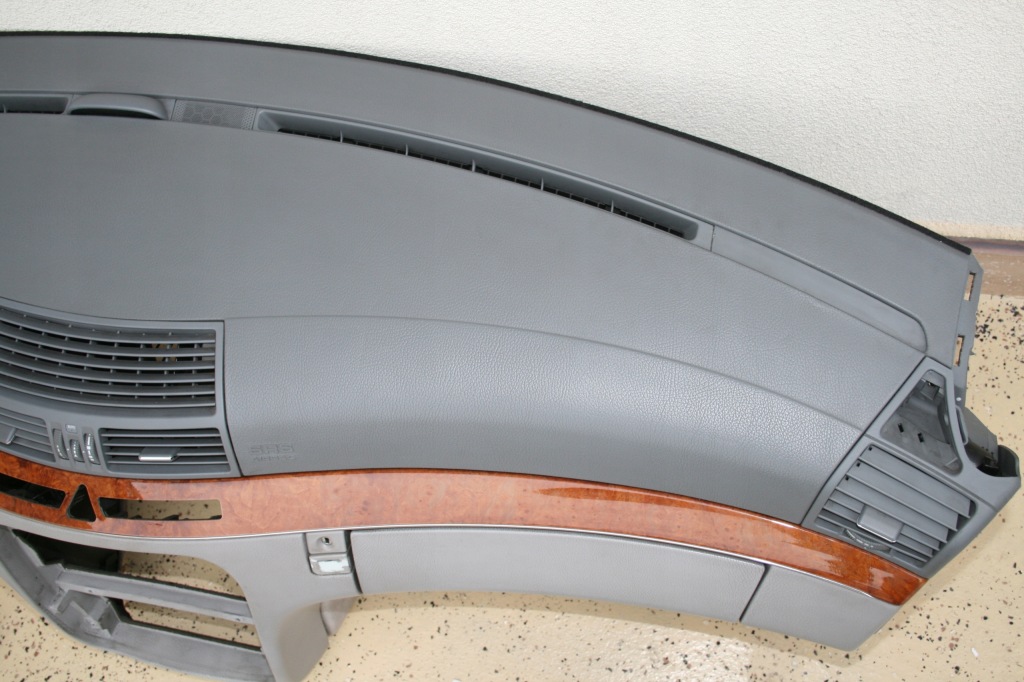 фото №13, Mercedes w220 lift приборная панель приборная натяжители