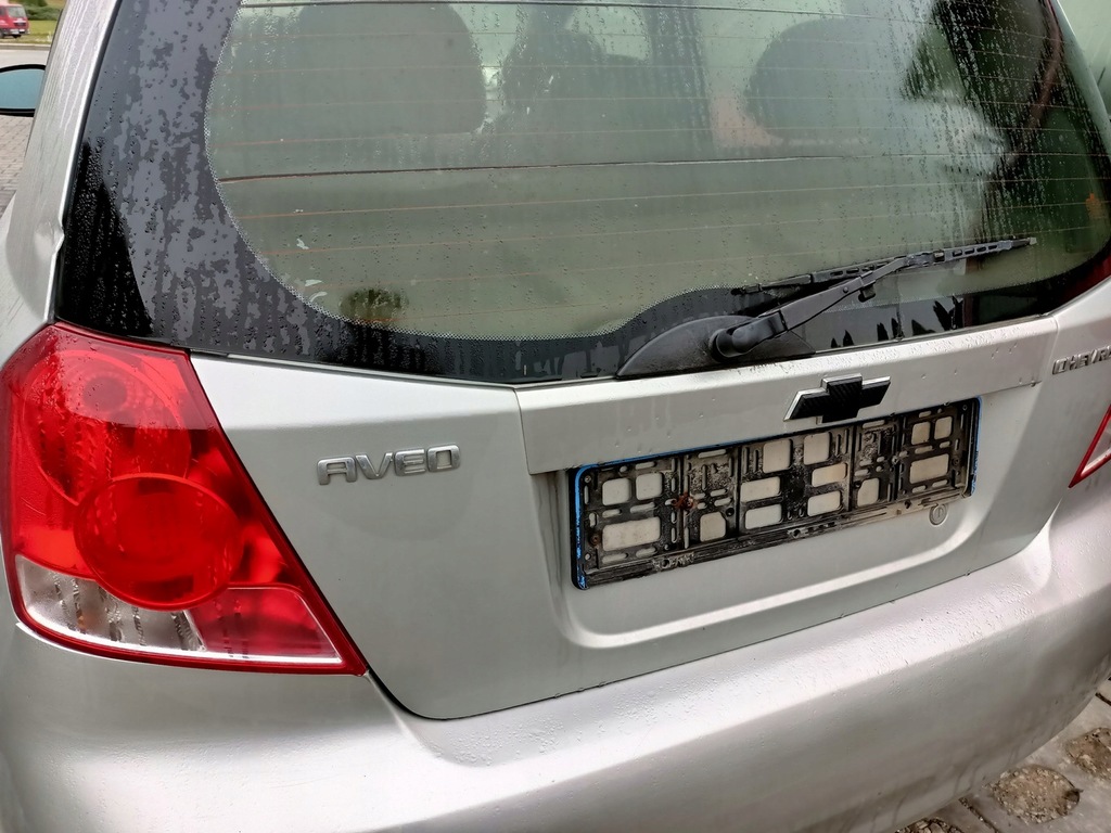 фото №3, Кришка багажника багажника chevrolet aveo i t200 5d