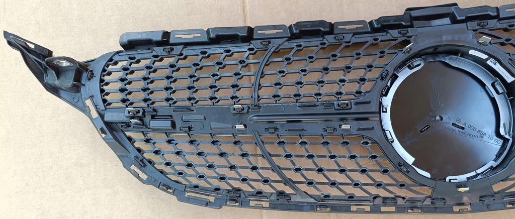 фото №11, Mercedes c-klasa w205 решітка радіатора решітка радіатора diamant lift