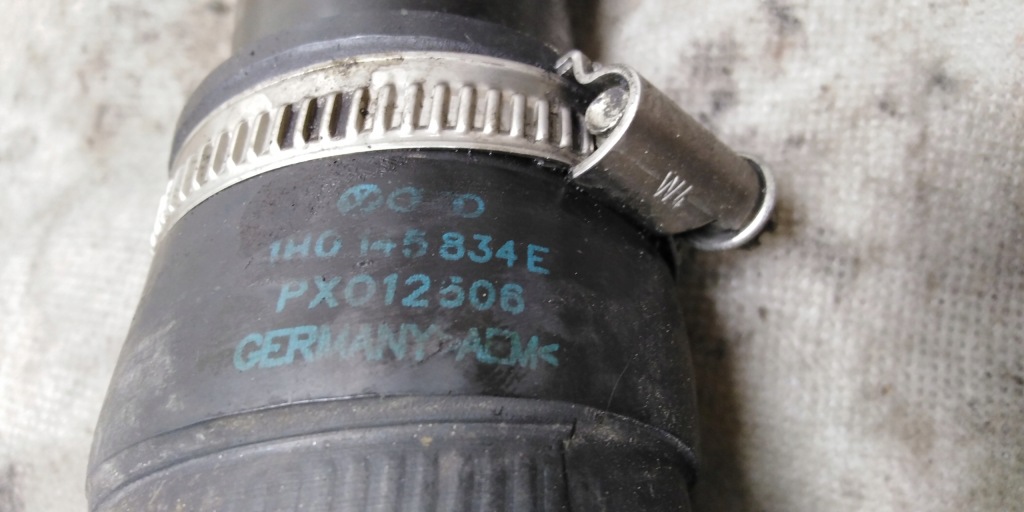 фото №4, Audi a4 b7 b6 труба інтеркулер 05r 2,5tdi bdg