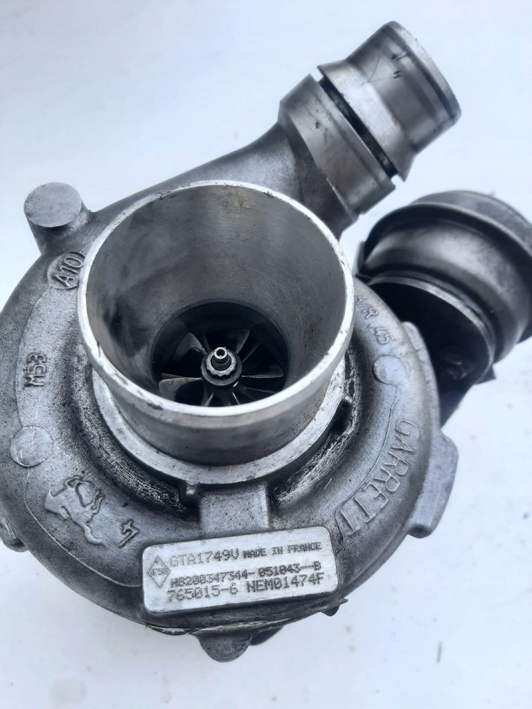 фото №1, Турбонагнітач 765015-6 gta1749v renault 2.0 dci