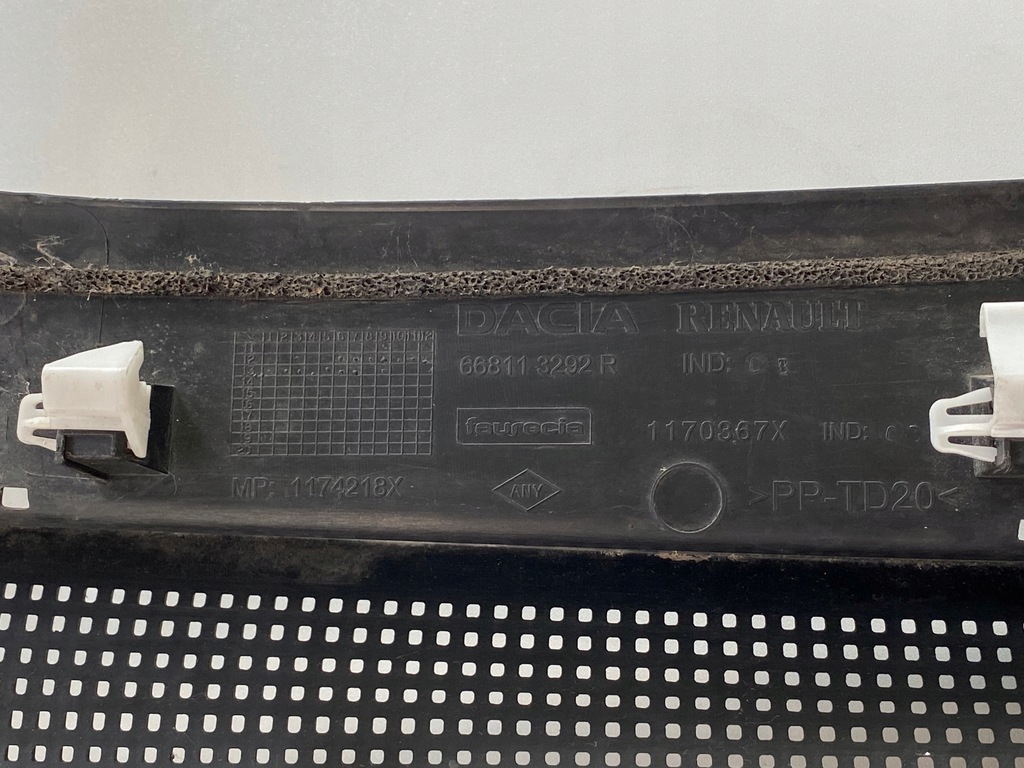 фото №7, Жабо dacia sandero stepway 66811 3105 3292