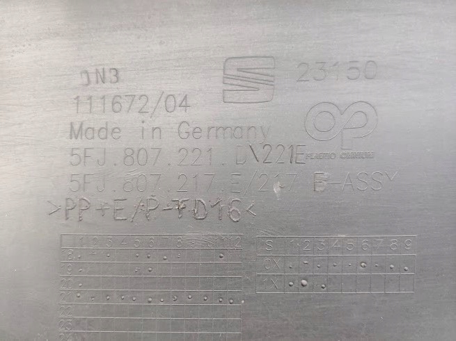 фото №9, Бампер перед передній seat tarraco 5fj kn2 2018-