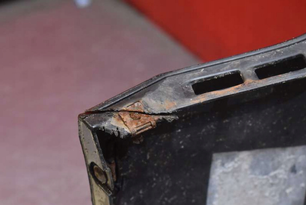 фото №14, Бампер перед передний granatowy citroen nemo 07-17