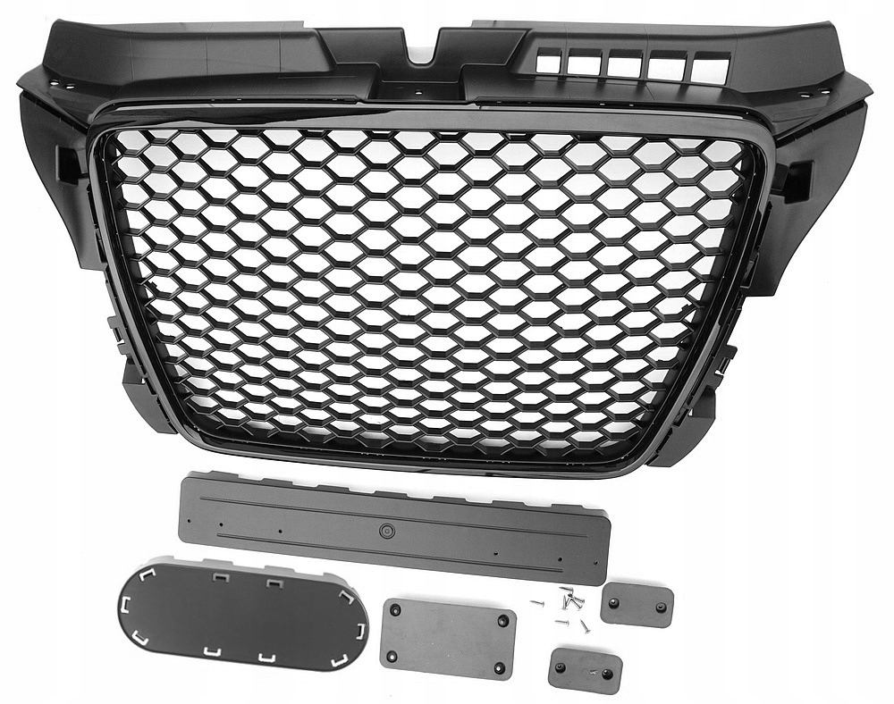 фото №1, Audi a3 8p lift 08-12 решётка радиатора решётка радиатора rs look блеск