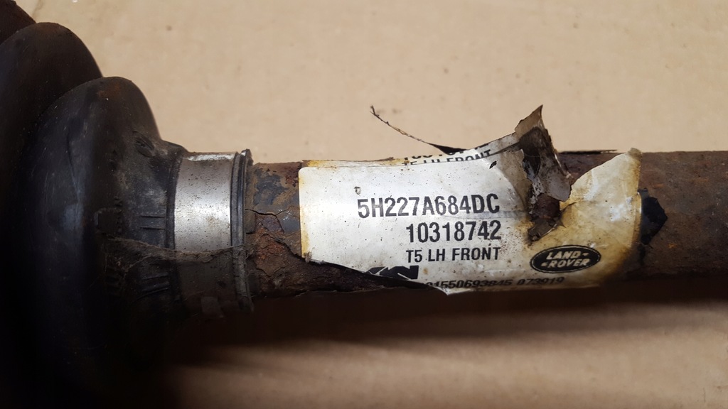 фото №4, Discovery iv приводной вал левая перед 3,0 5h227a684dc