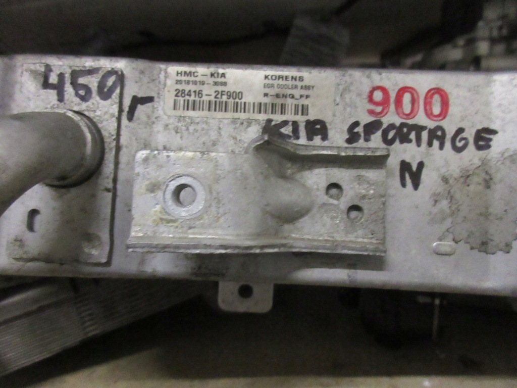 фото №10, Kia sportage iv 18-21 радиатор выхлопных газов клапан egr 28400-2f9100